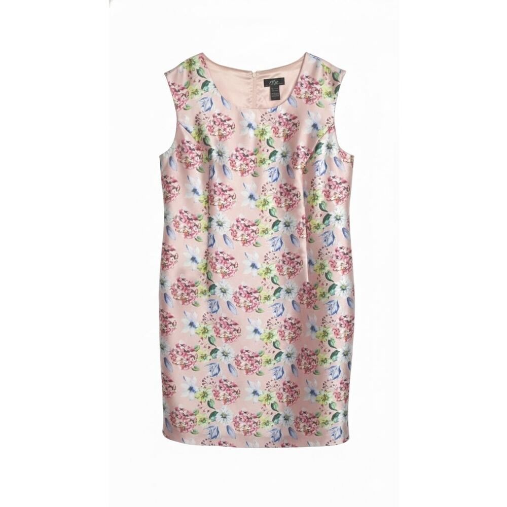 Midnight Velvet Floral Polyester Dress Size 22W